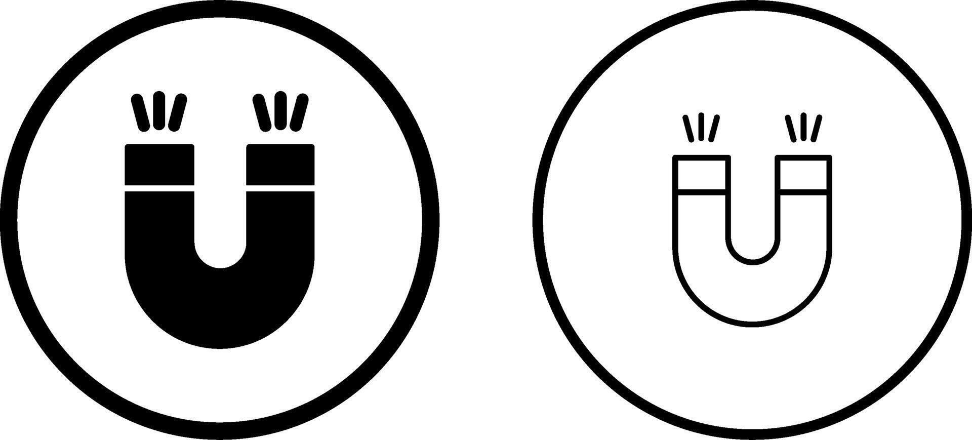 magneet vector pictogram