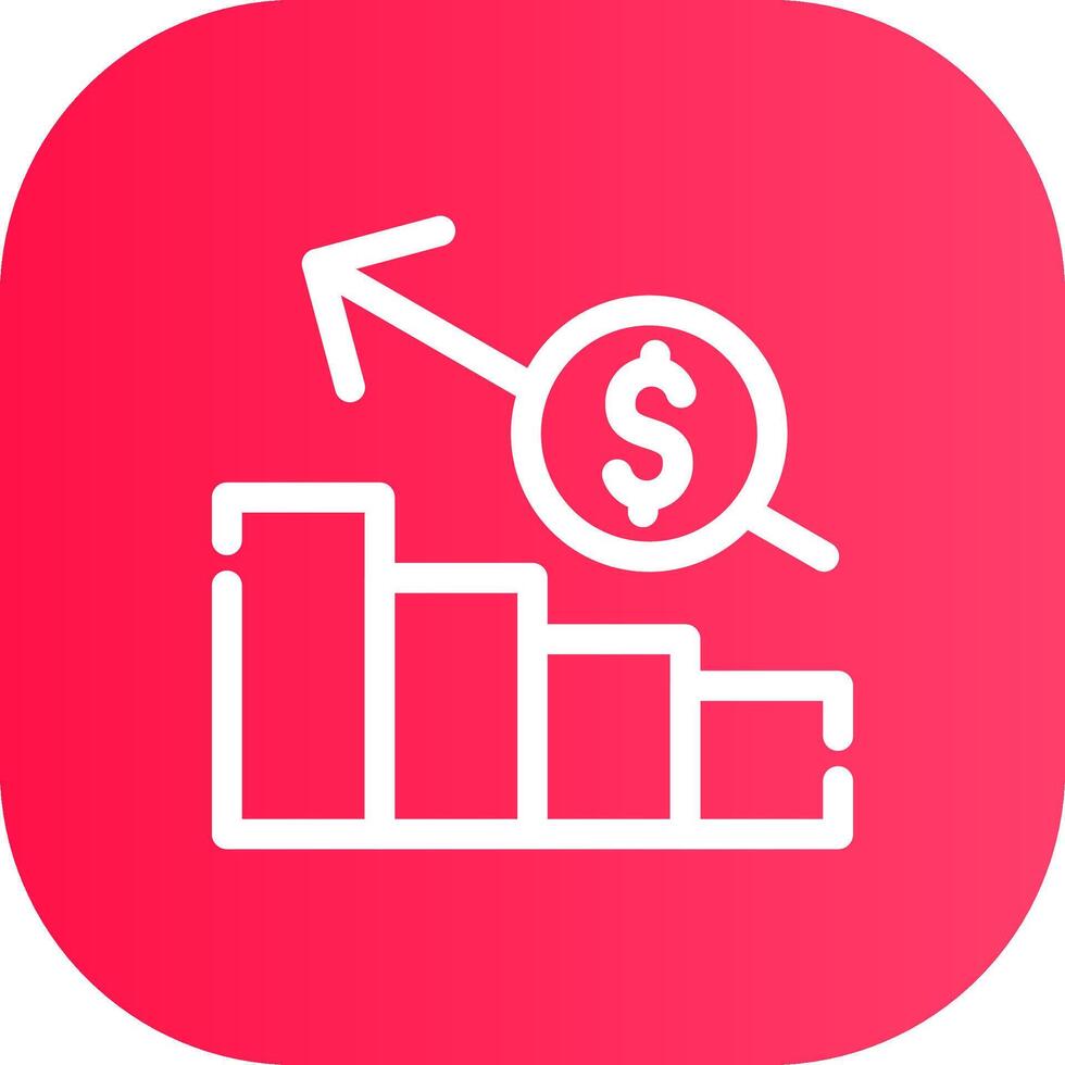 bar diagram creatief icoon ontwerp vector