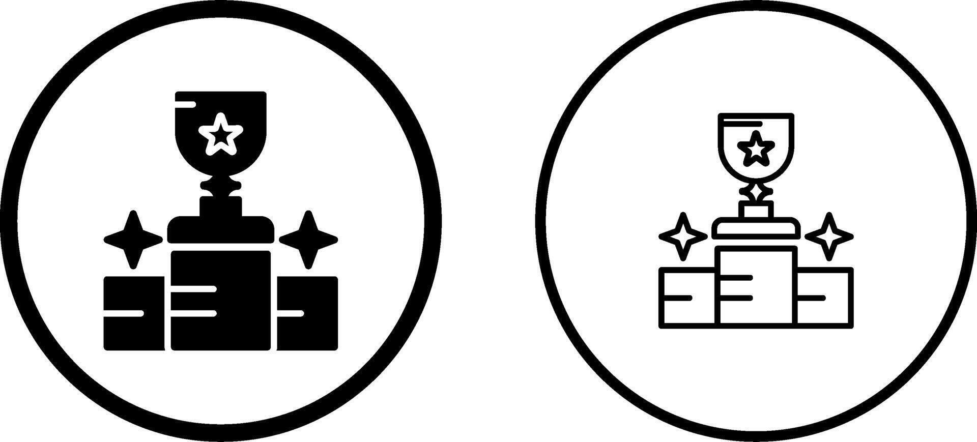 trofee vector pictogram