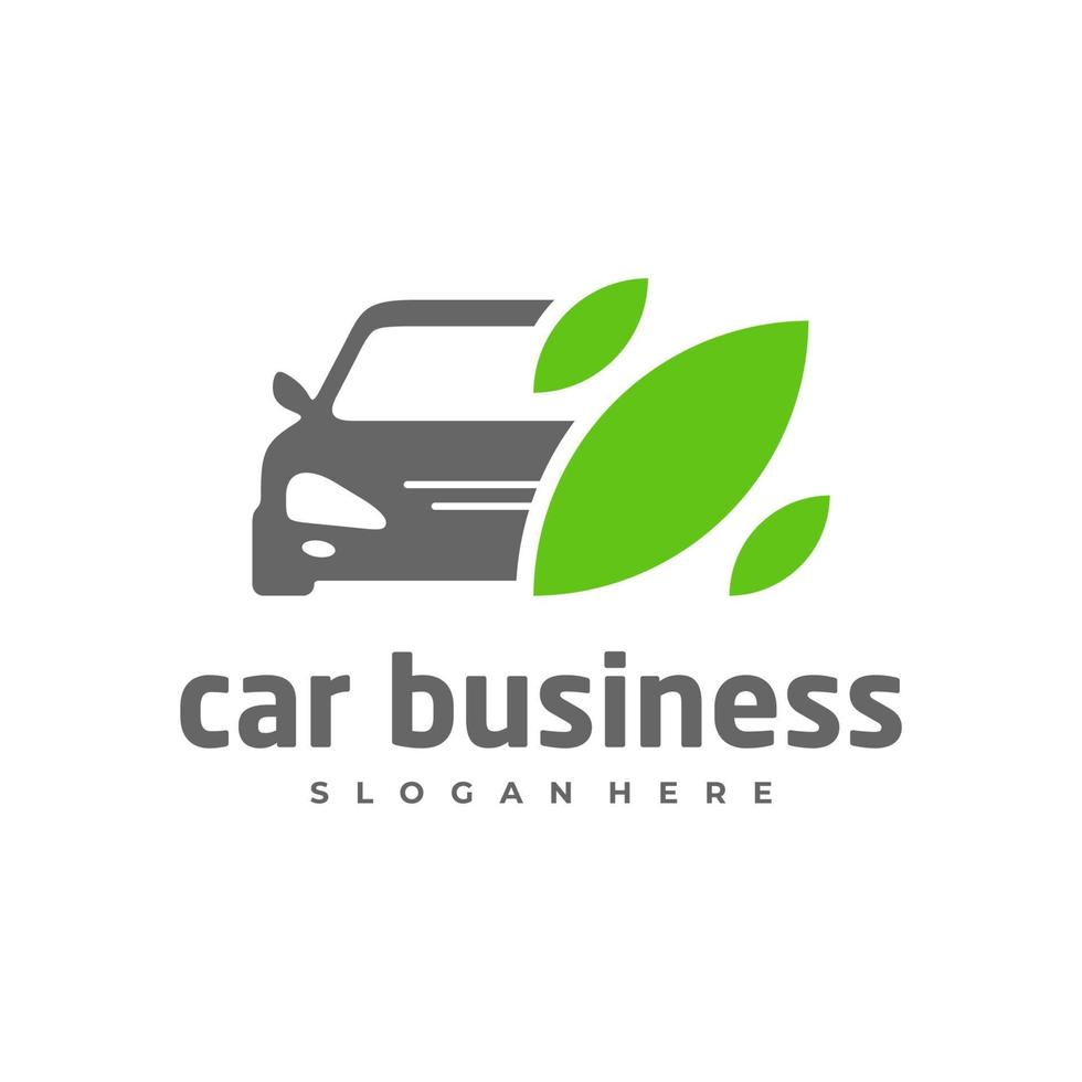 auto blad logo vector sjabloon, creatieve auto logo ontwerpconcepten