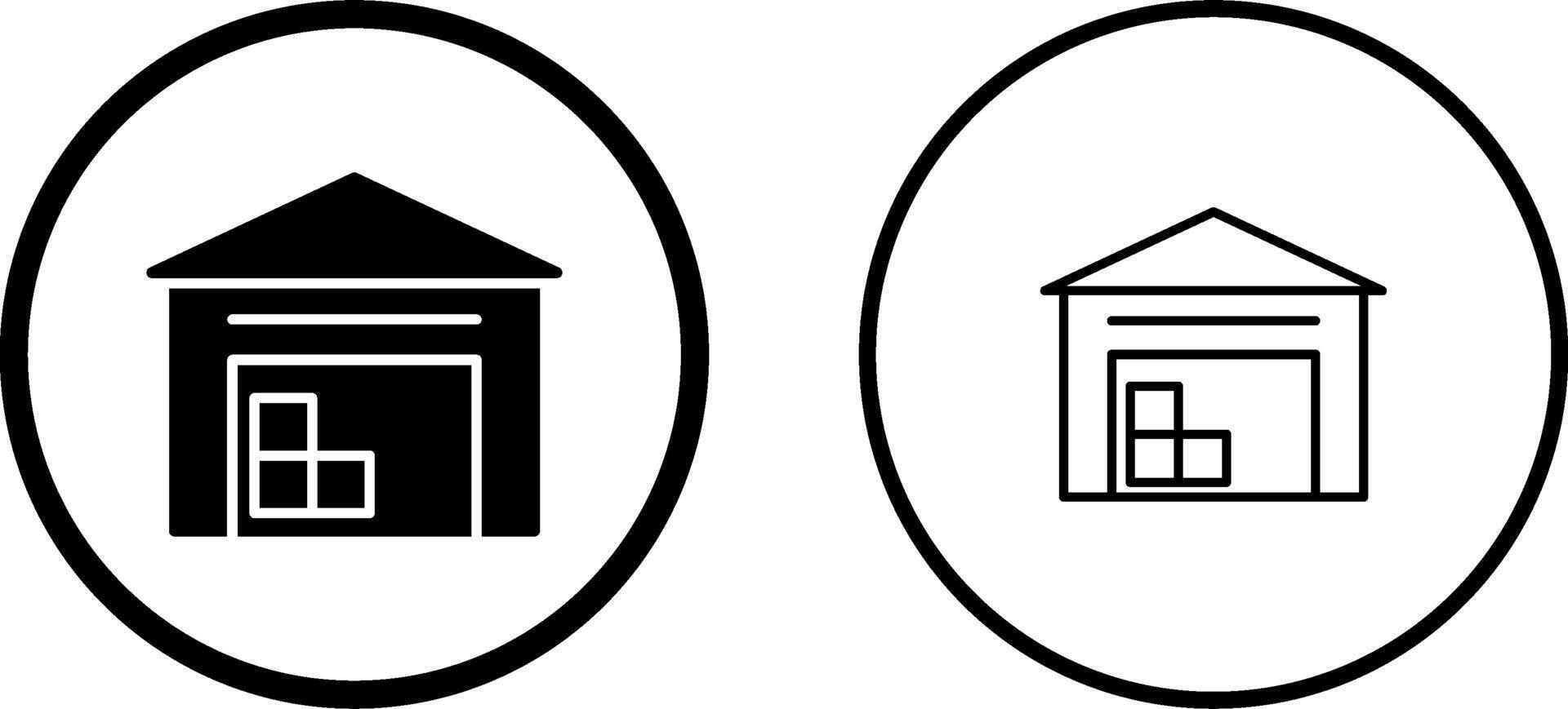 magazijn vector pictogram