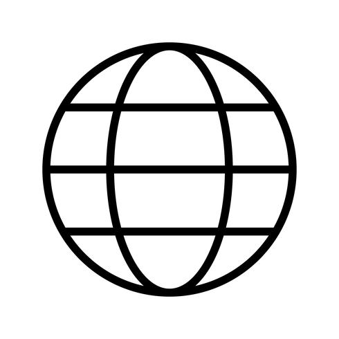 Vector Globe pictogram