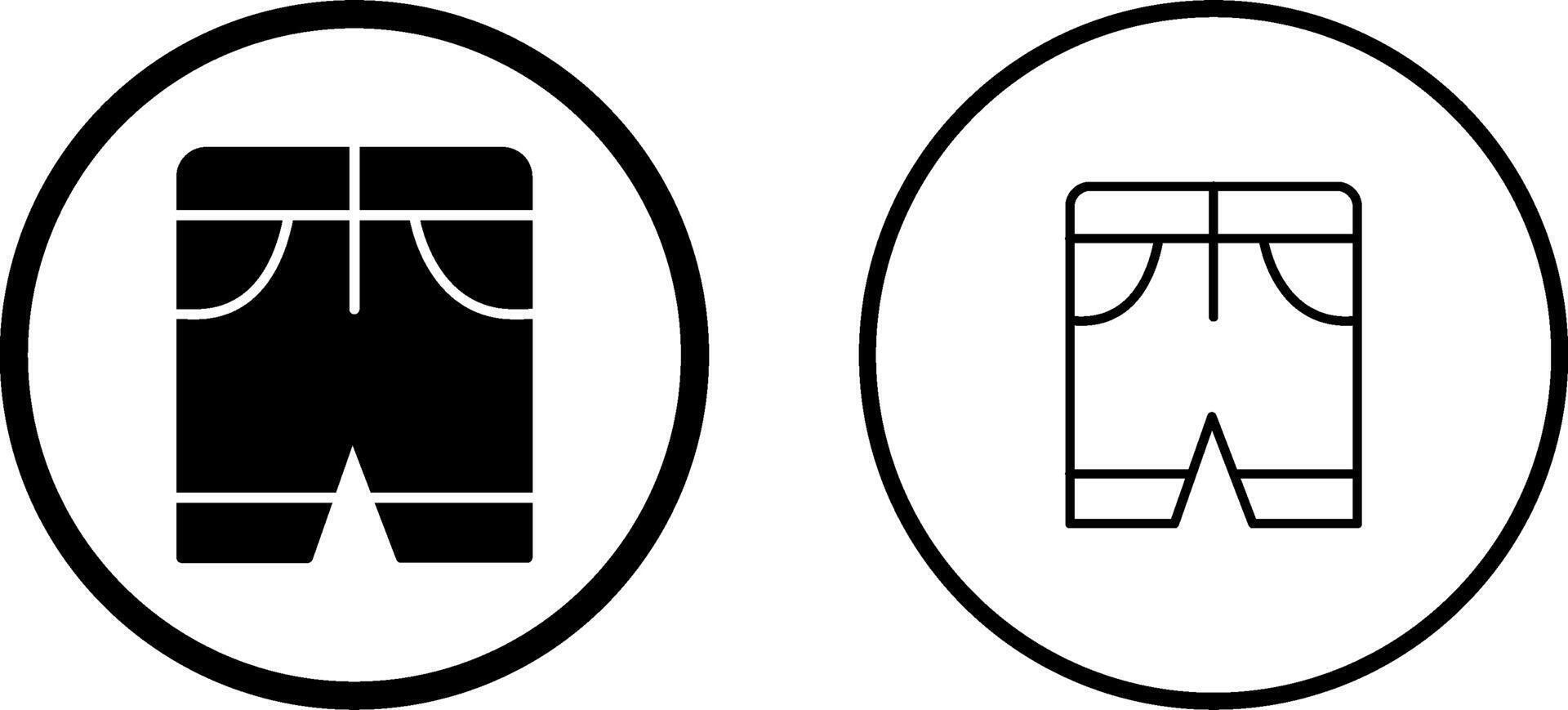 korte broek vector pictogram