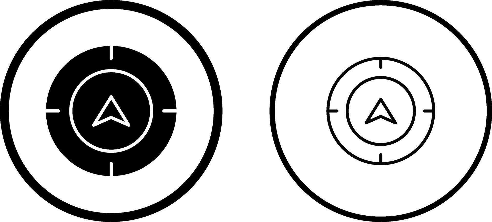 directioneel kompas vector icoon