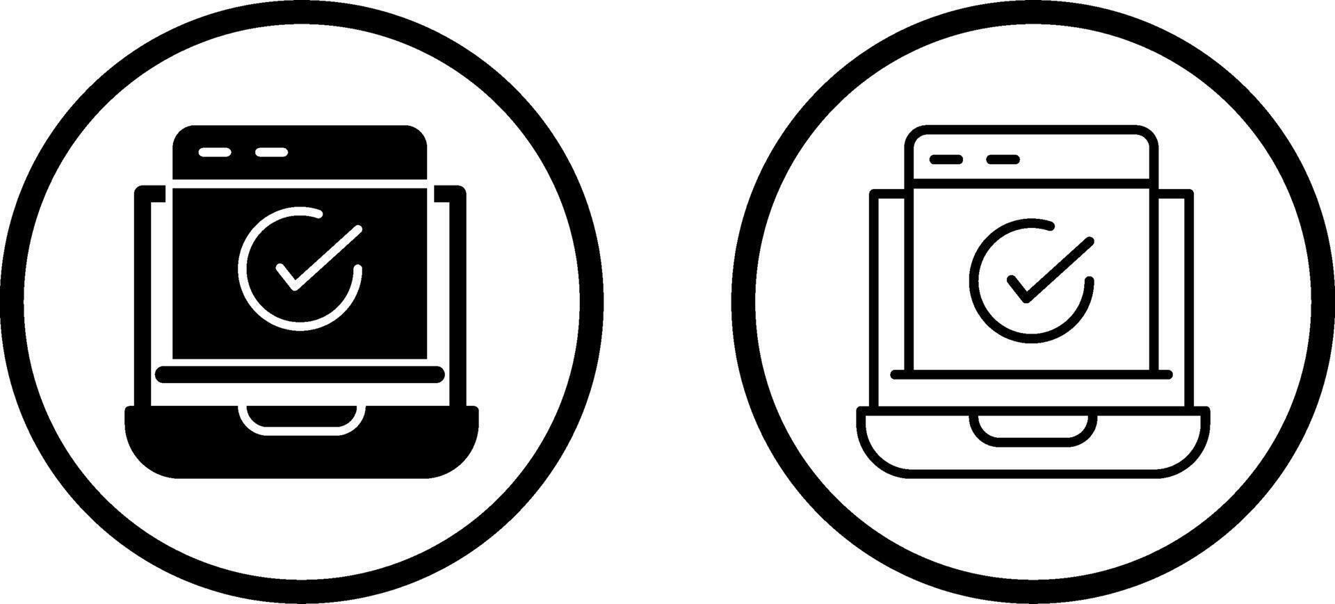 compleet vector pictogram