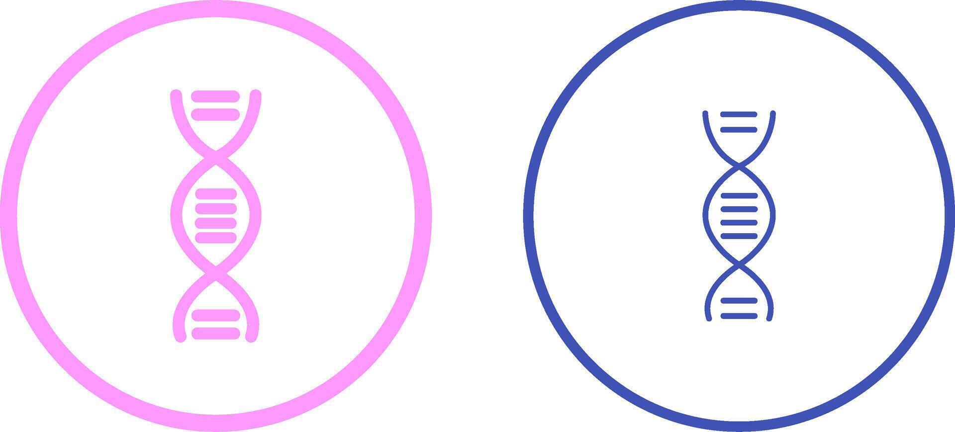 dna structuur vector icoon