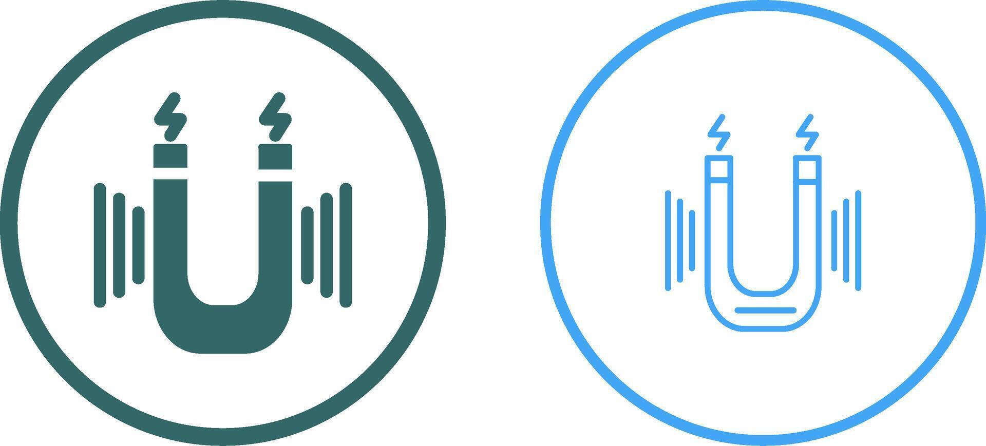 magneet vector pictogram