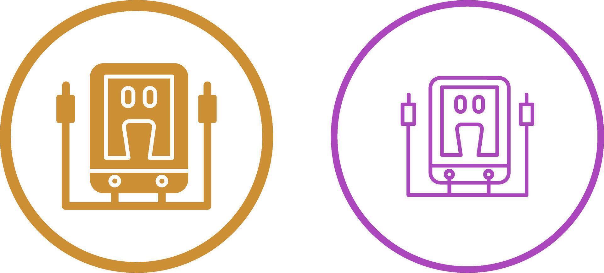 voltmeter vector icoon