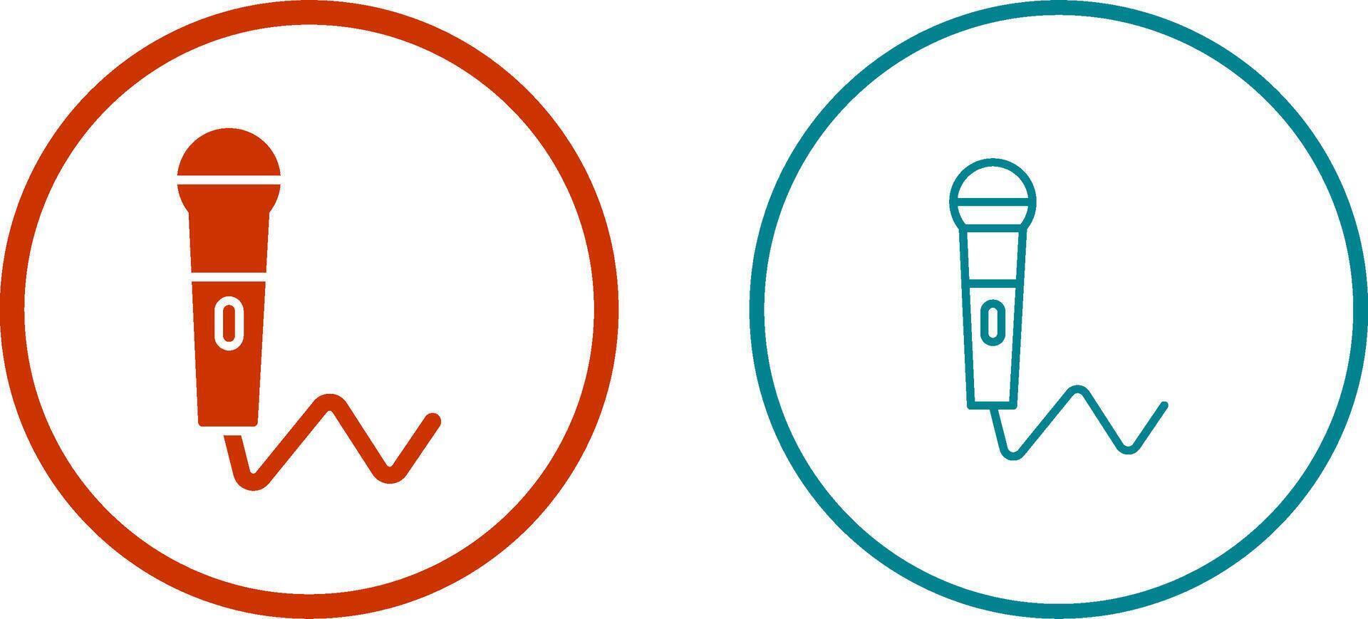 microfoon vector pictogram