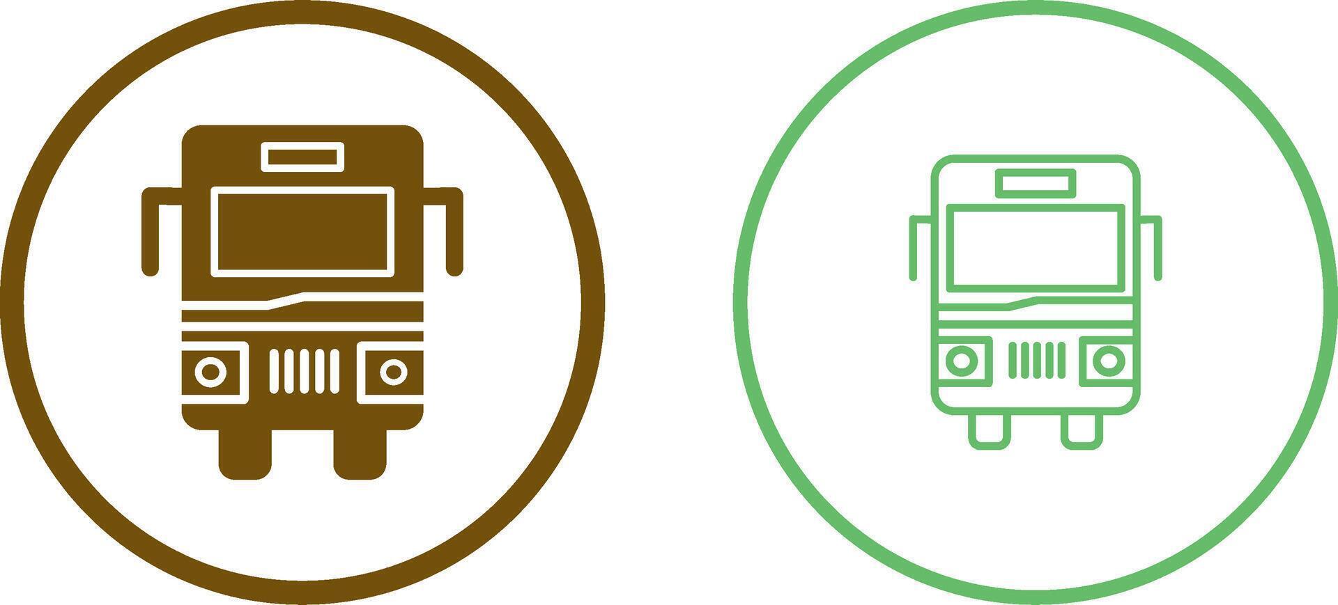 bus vector pictogram