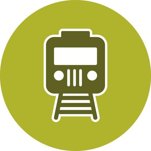 Vector trein pictogram