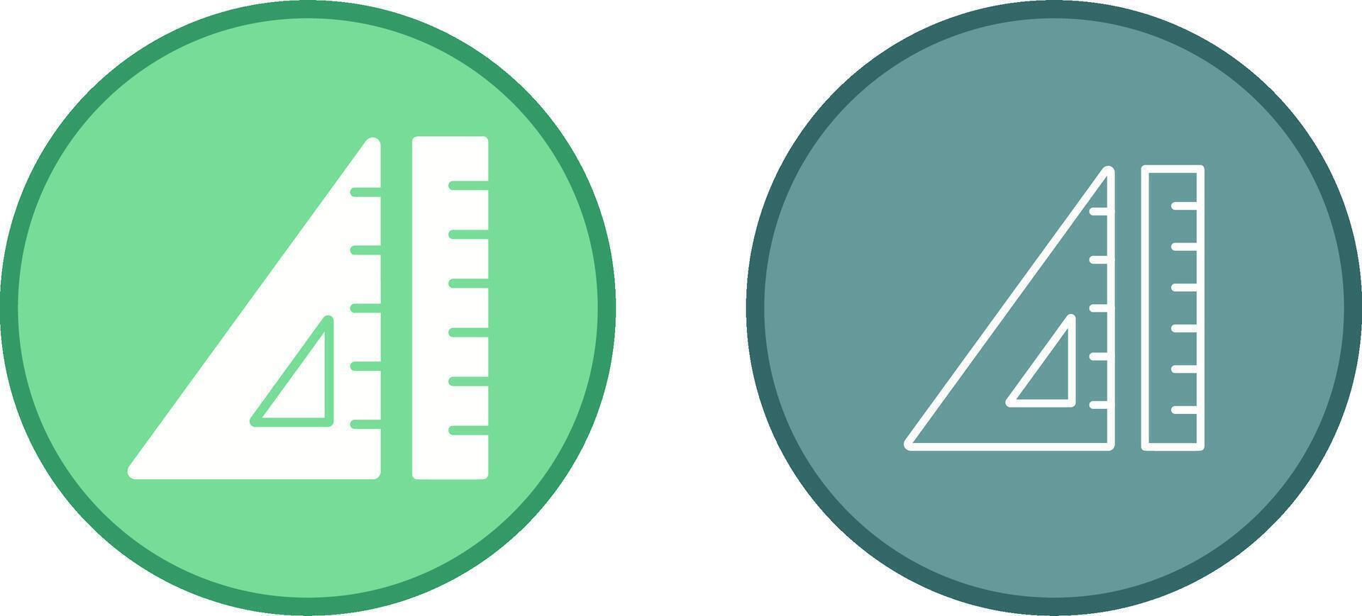 vierkant vectorpictogram instellen vector