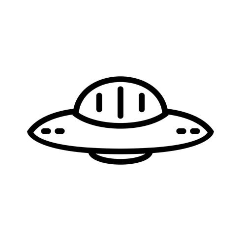 Vector UFO-pictogram