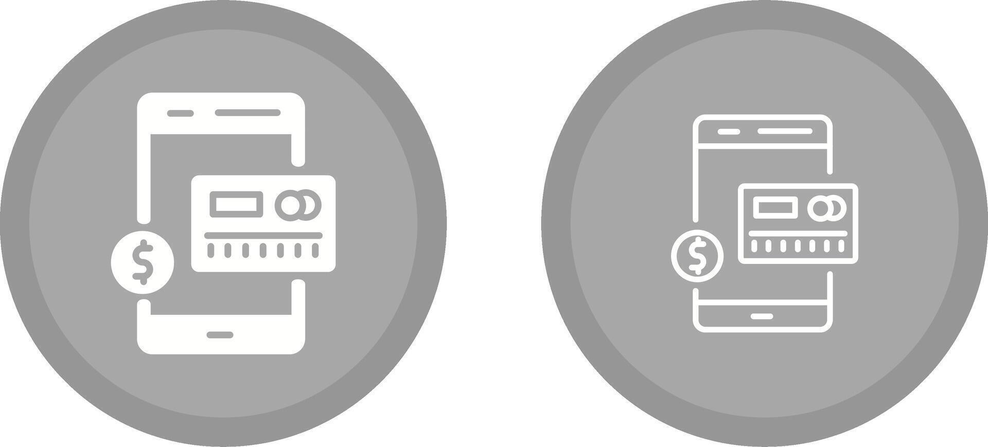 mobiel bankieren vector icon