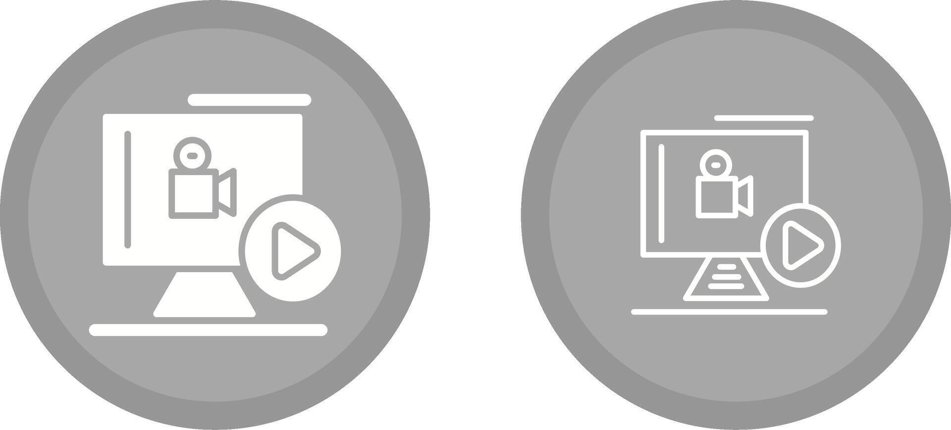 vectorpictogram afspeelknop vector