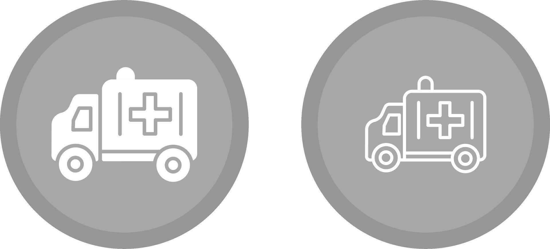 ambulance vector pictogram