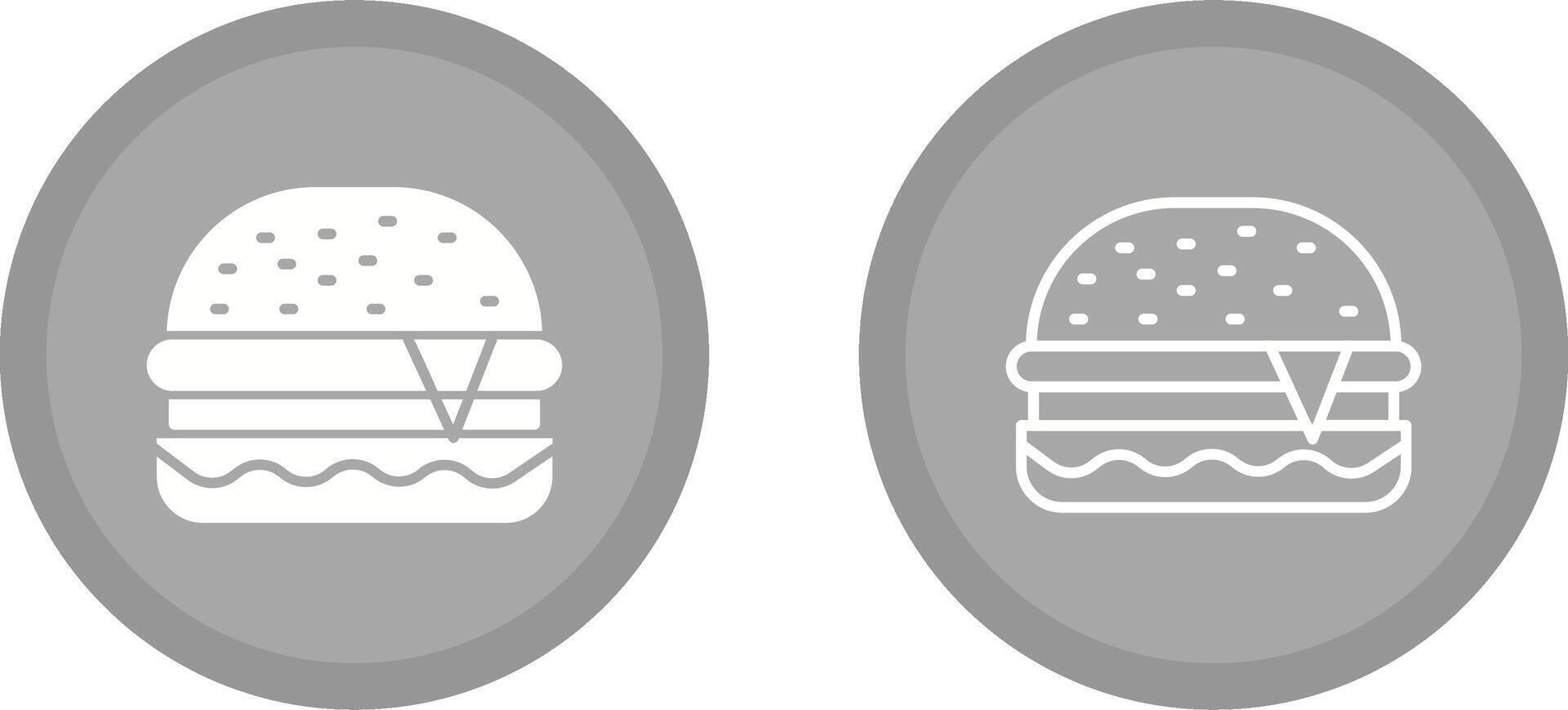 hamburger vector pictogram