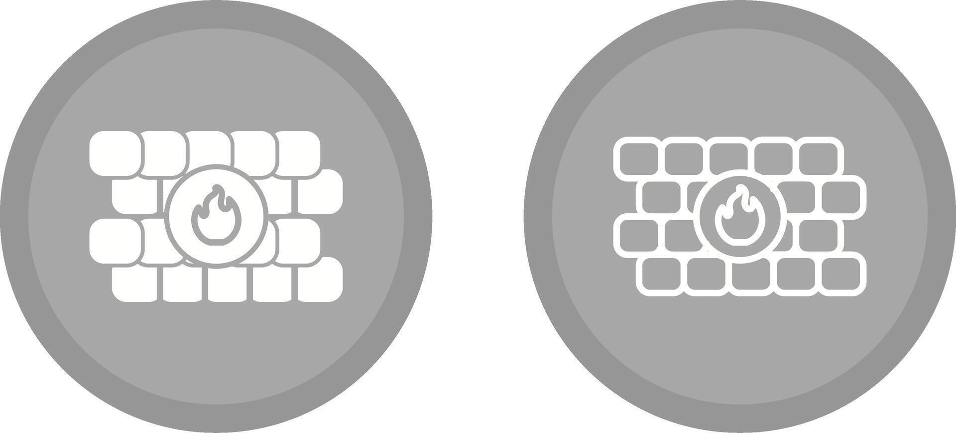 firewall vector pictogram