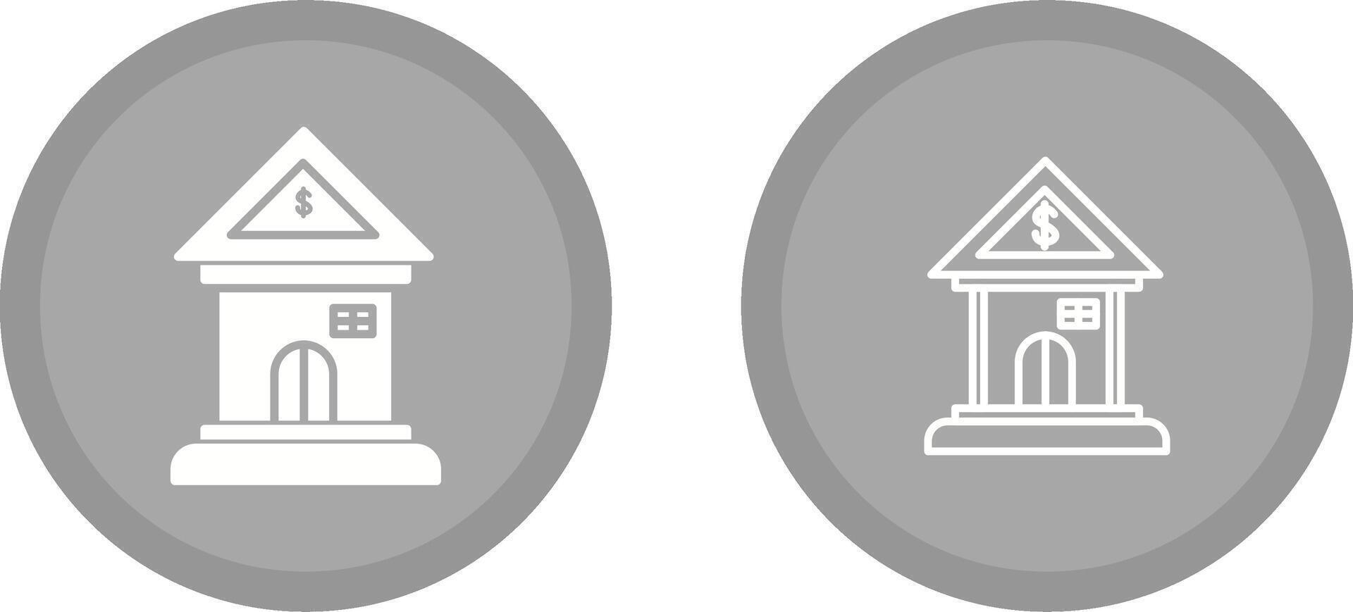 bank vector pictogram