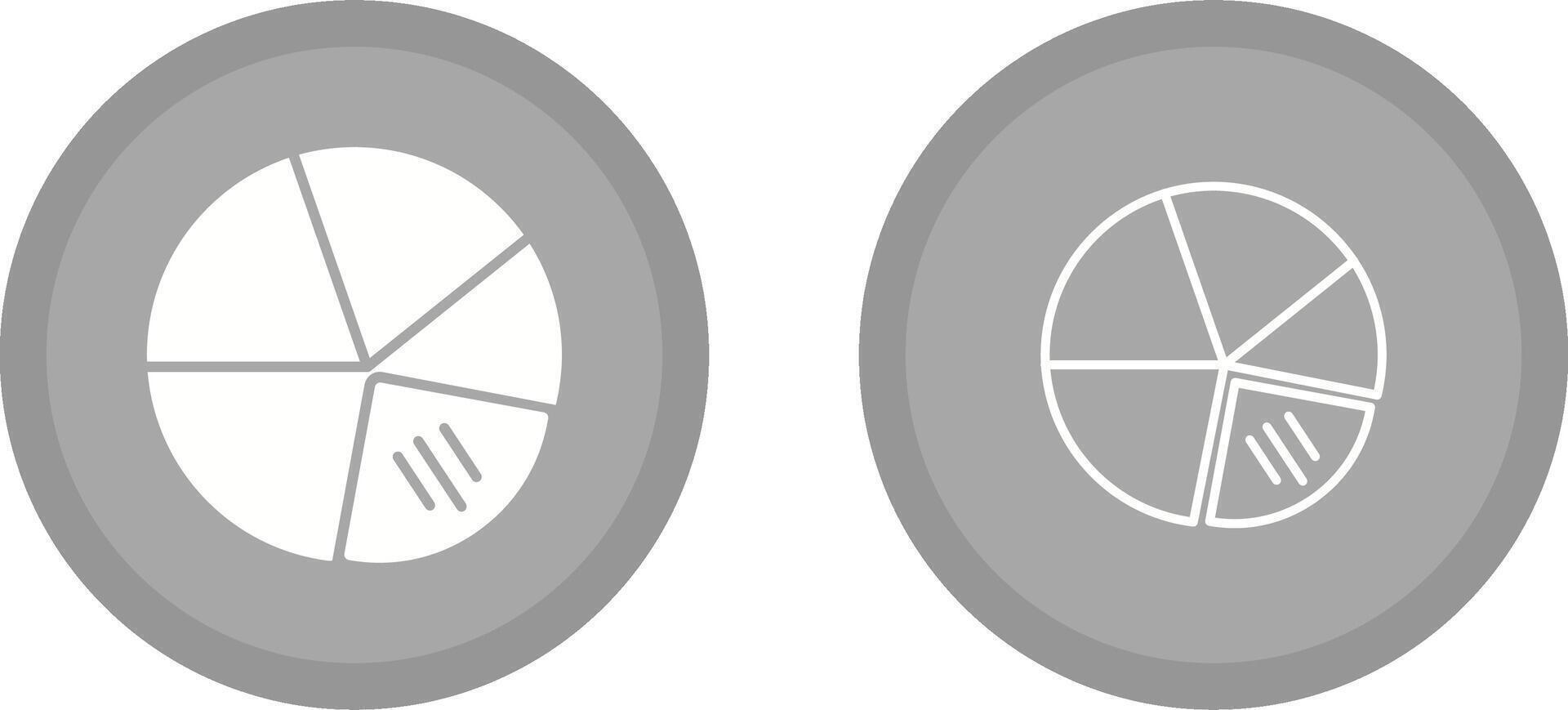 cirkeldiagram vector pictogram