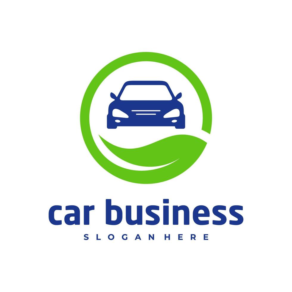 auto blad logo vector sjabloon, creatieve auto logo ontwerpconcepten