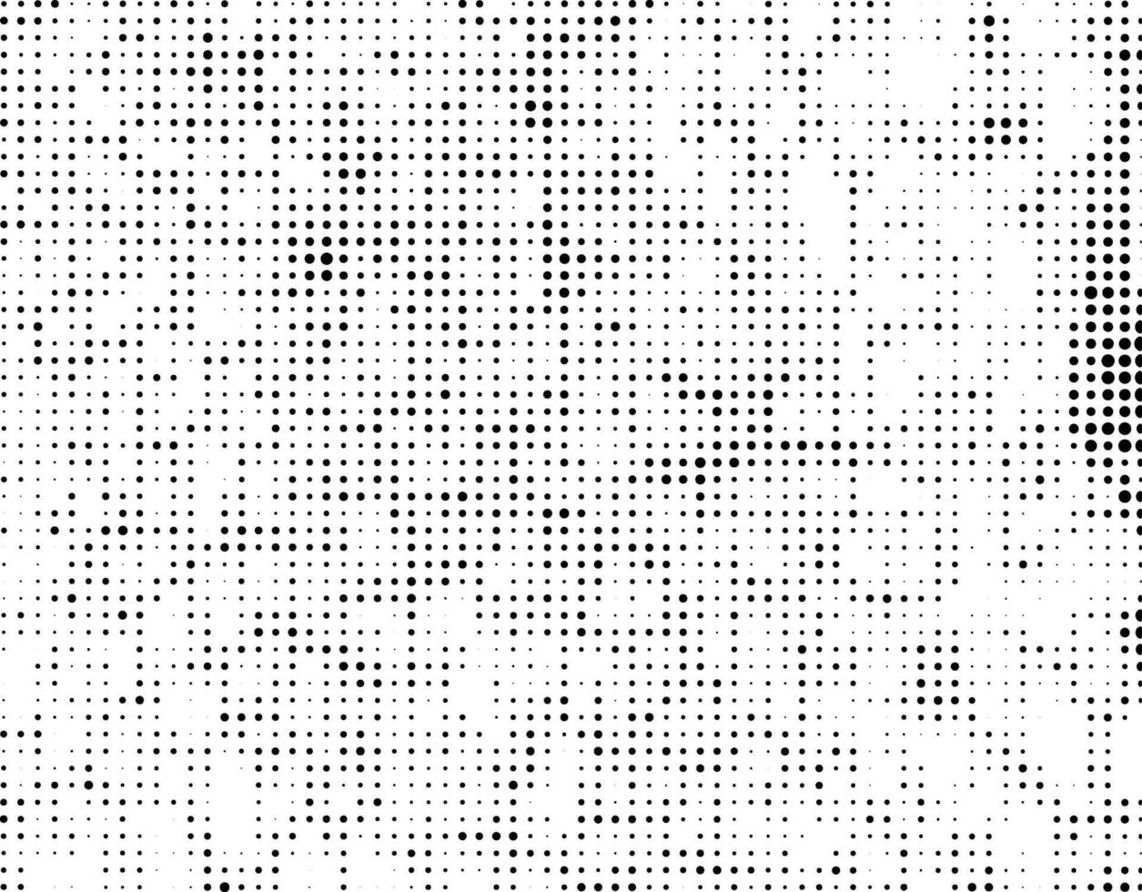 wijnoogst halftone punt en plein halftone vorm geven aan, een zwart en wit halftone patroon met een wit achtergrond, een zwart en wit halftone patroon met dots met grunge effect, een zwart en wit punt vector