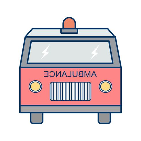 Vector Ambulance pictogram