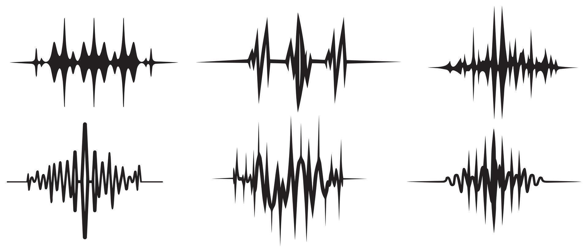 geluid Golf lijn vorm icoon vector ontwerp.