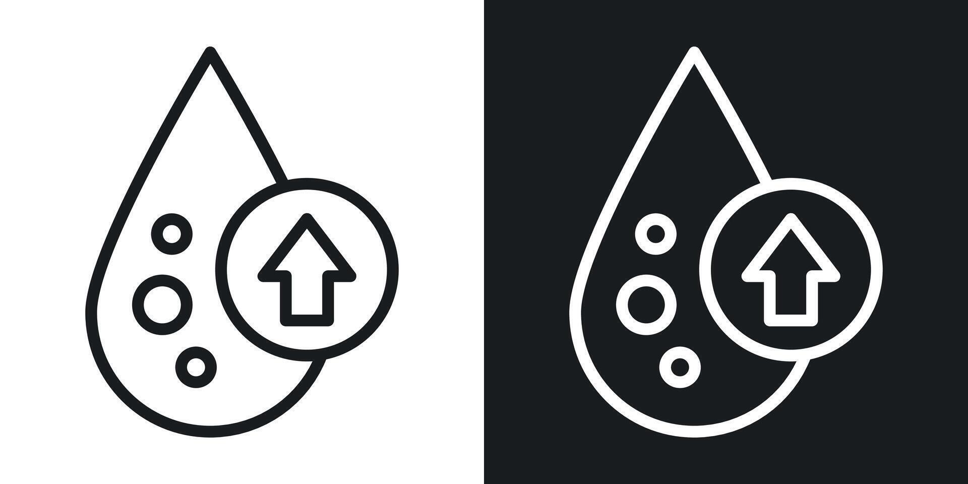 hoog cholesterol icoon vector