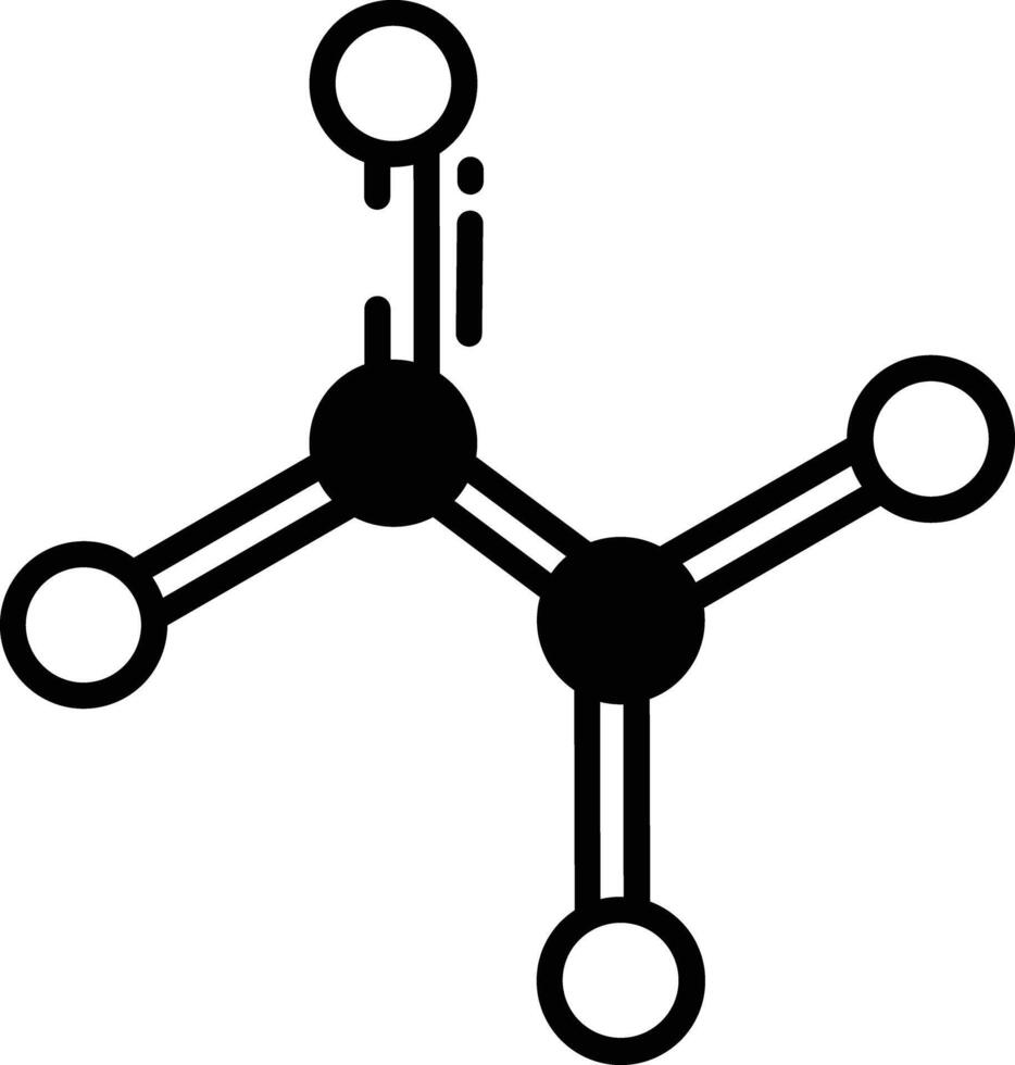 structuur glyph en lijn vector illustratie