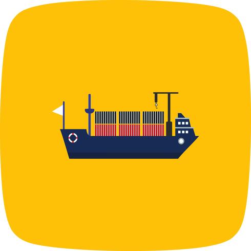 Vector schip pictogram