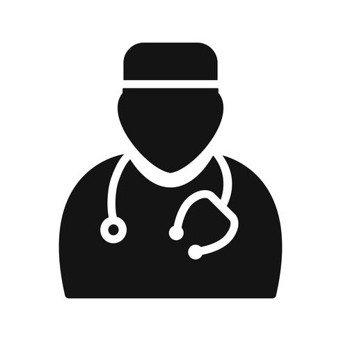 Vector dokter pictogram