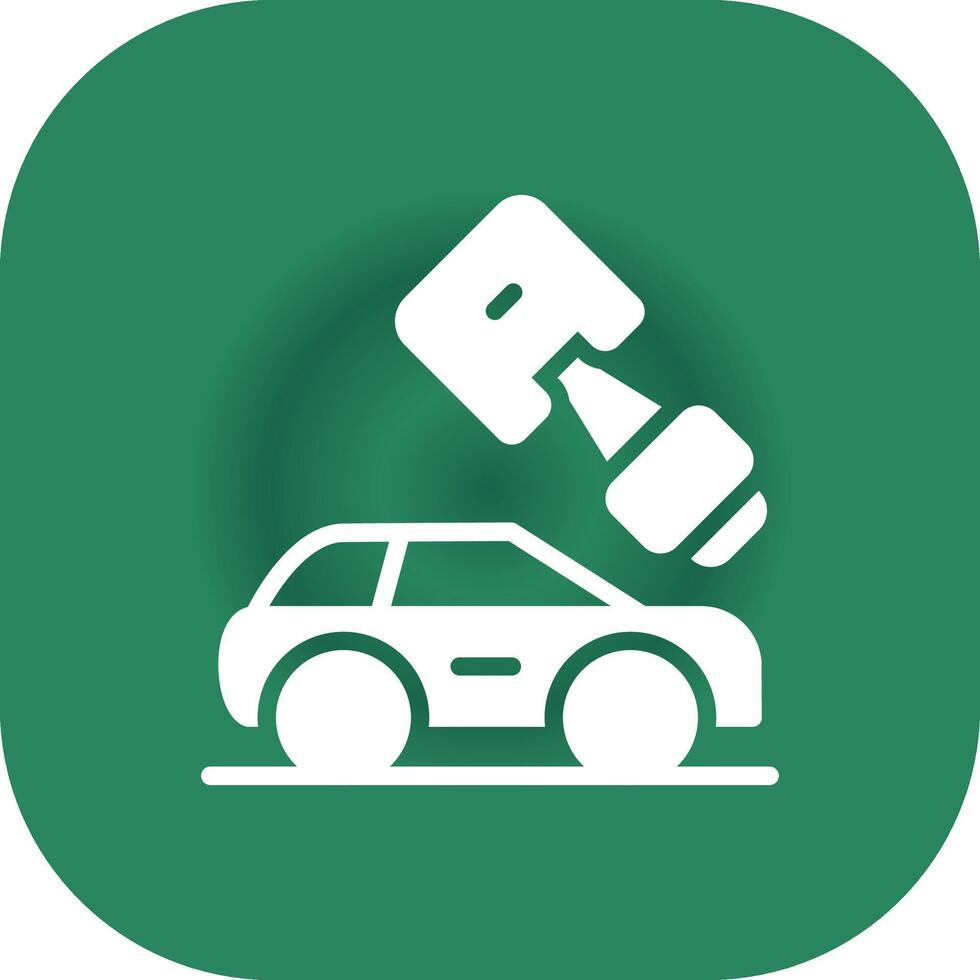 auto onderdelen creatief icoon ontwerp vector