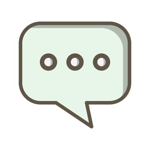 Vector Chat-pictogram