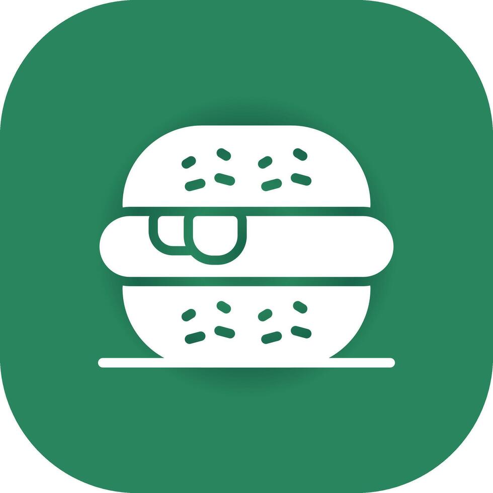 hamburger creatief icoon ontwerp vector
