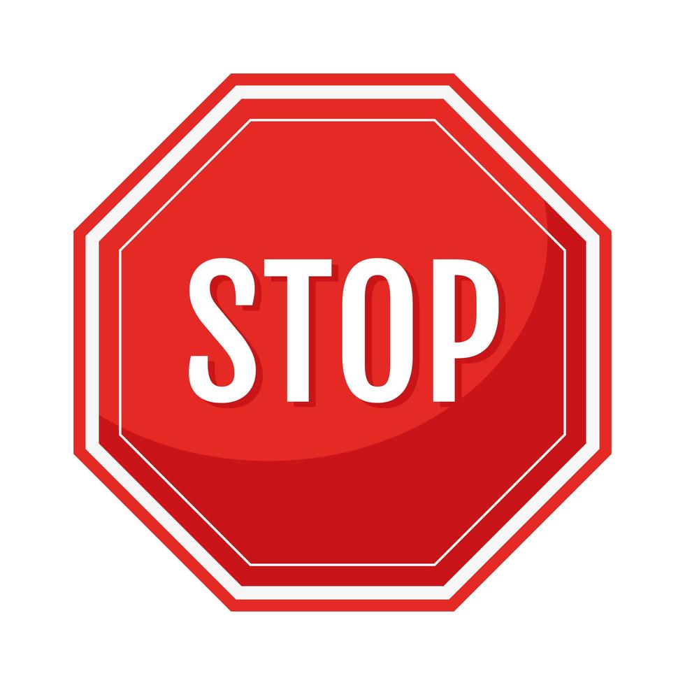 stop verkeerslicht vector