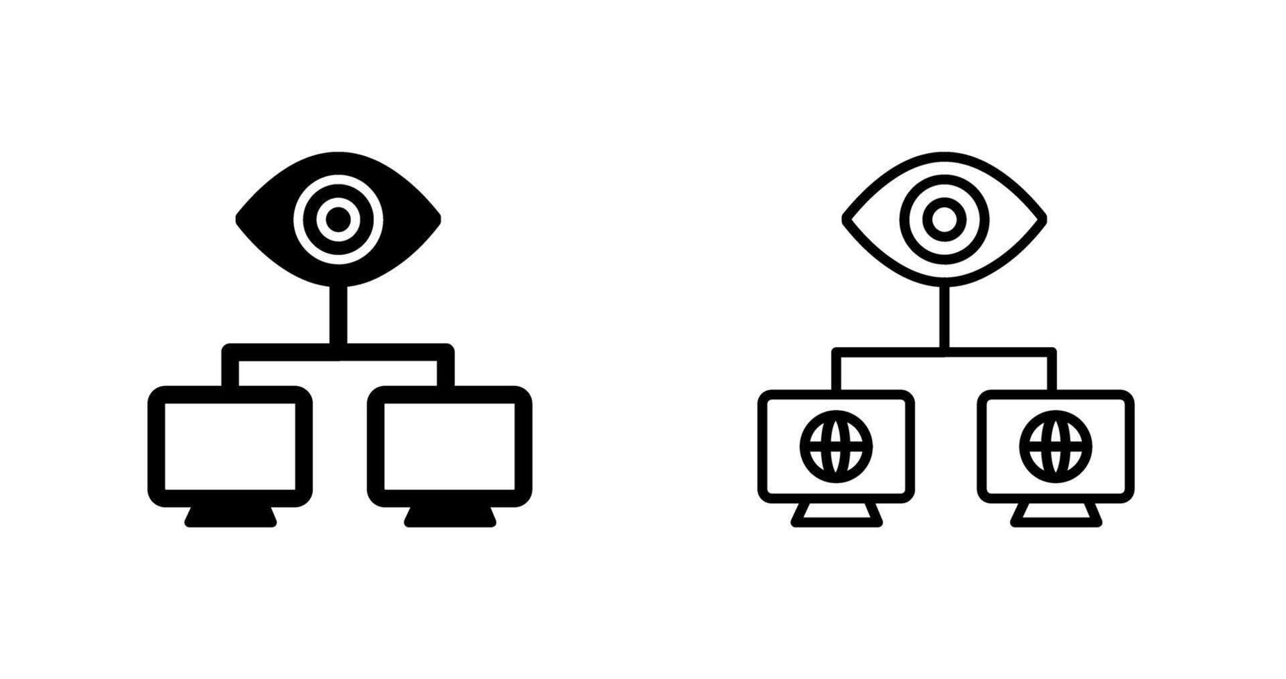 visie vector pictogram