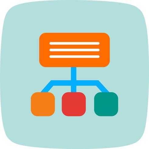 Vector Sitemap pictogram