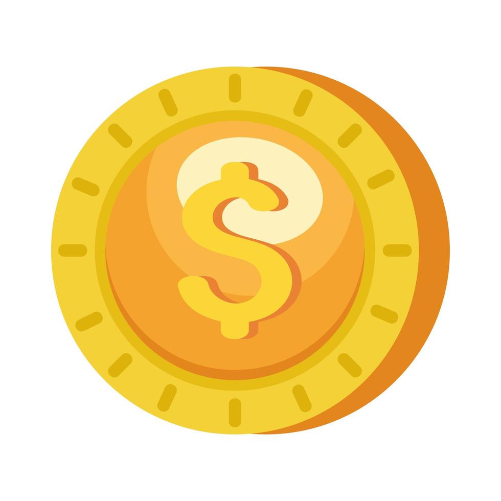 munt geld dollar vector