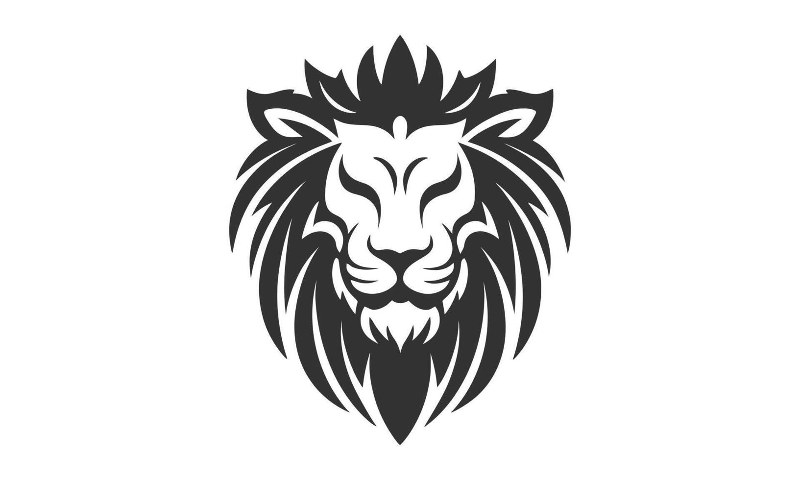 leeuw vector icoon grafisch logo ontwerp