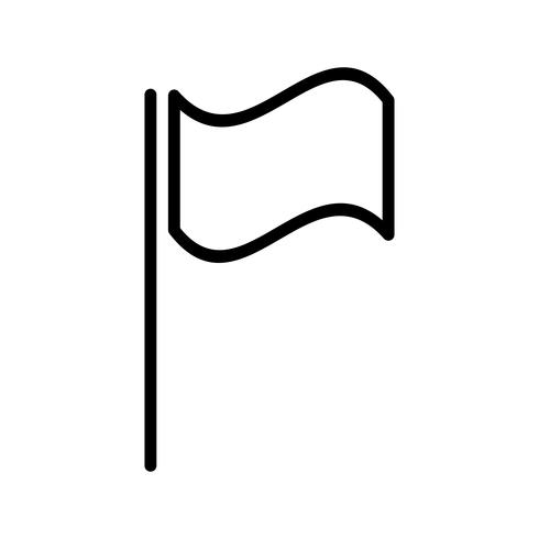 Vector vlagpictogram