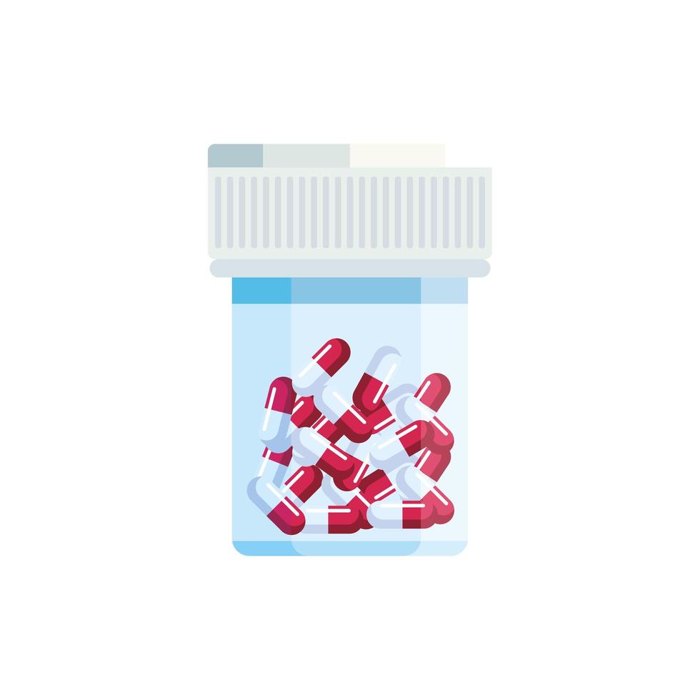 capsules in potapotheek vector