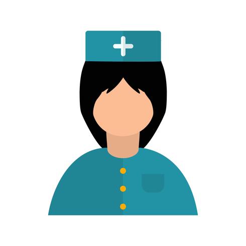 Vector verpleegkundige pictogram