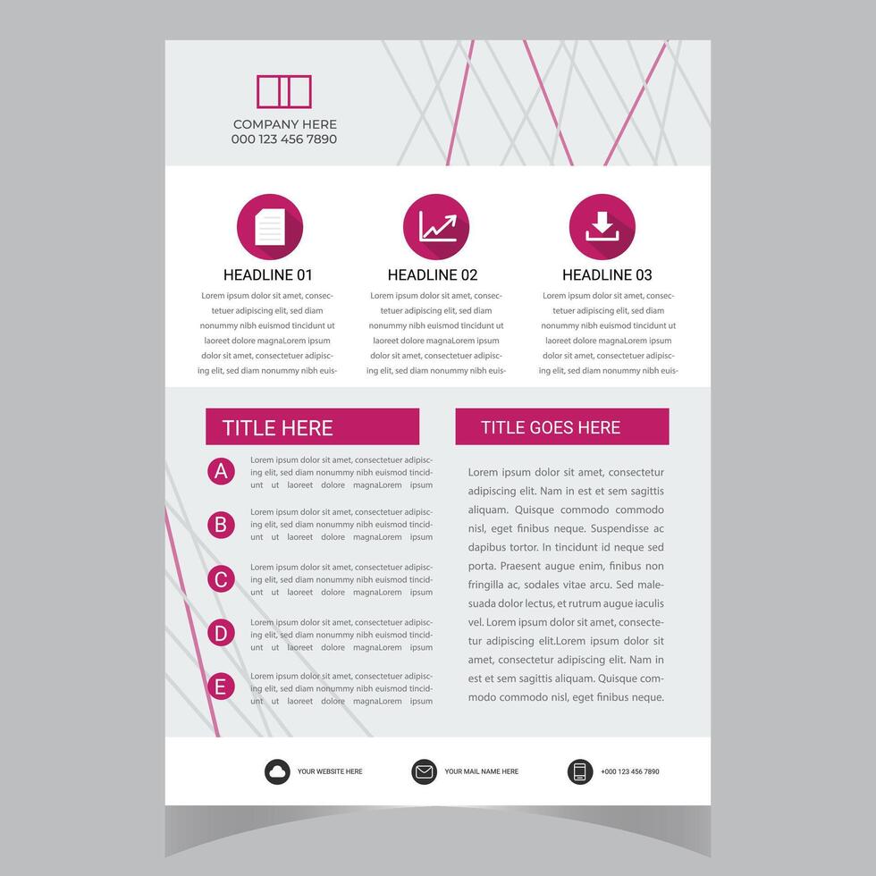 creatief covers of posters concept in modern minimaal stijl voor zakelijke identiteit, branding, sociaal media reclame, promo. minimalistische Hoes ontwerp sjabloon met dynamisch lijnen in blauw, roze, geel vector