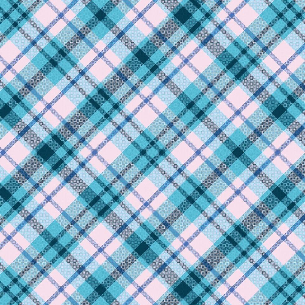 tartan geruite patroon met textuur en trouwkleur. vector