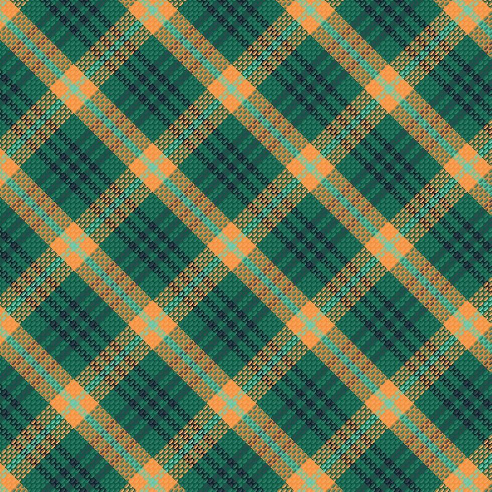 tartan geruite patroon met textuur en trouwkleur. vector