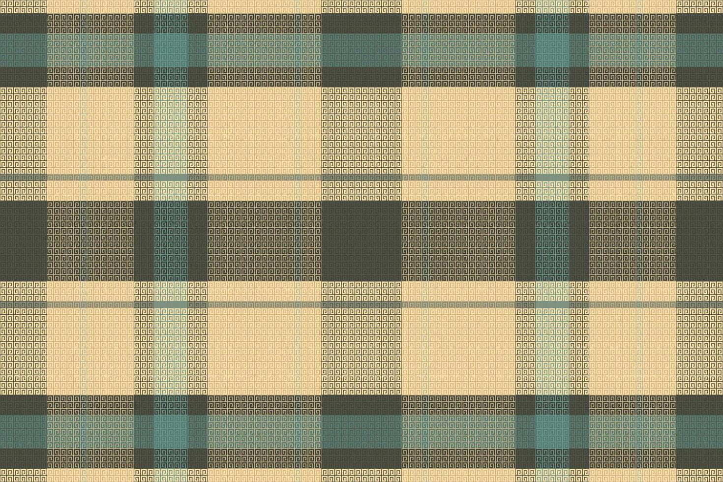 tartan geruite patroon met textuur en trouwkleur. vector