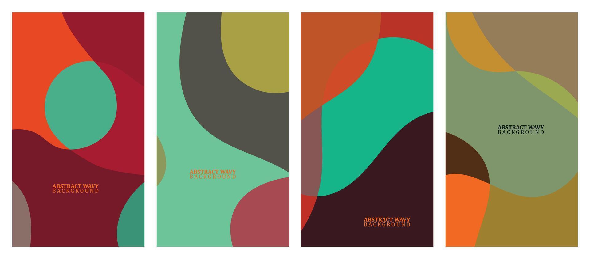 abstract golvend reeks achtergrond. ontwerp met pastel kleur. vector