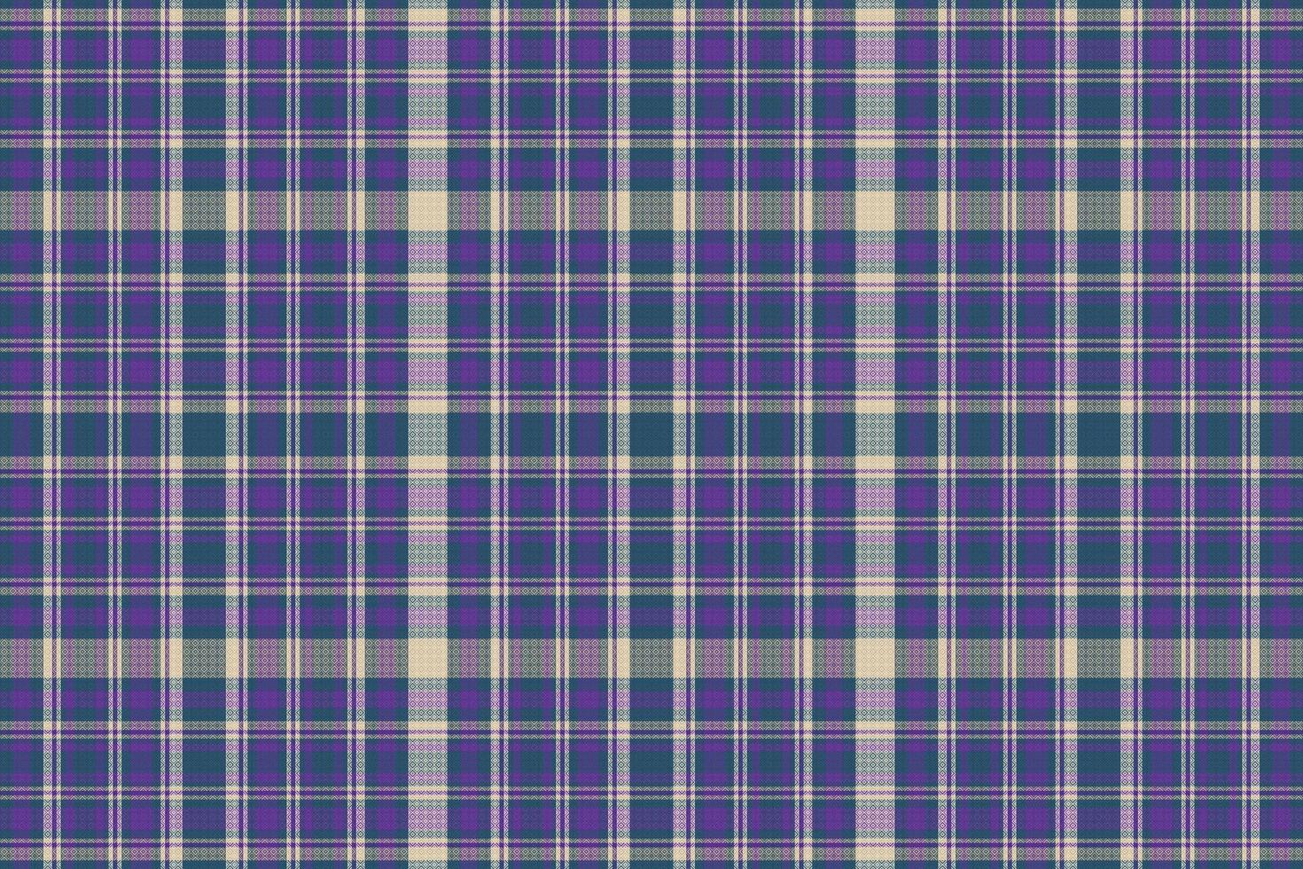 tartan geruite patroon met textuur en trouwkleur. vector