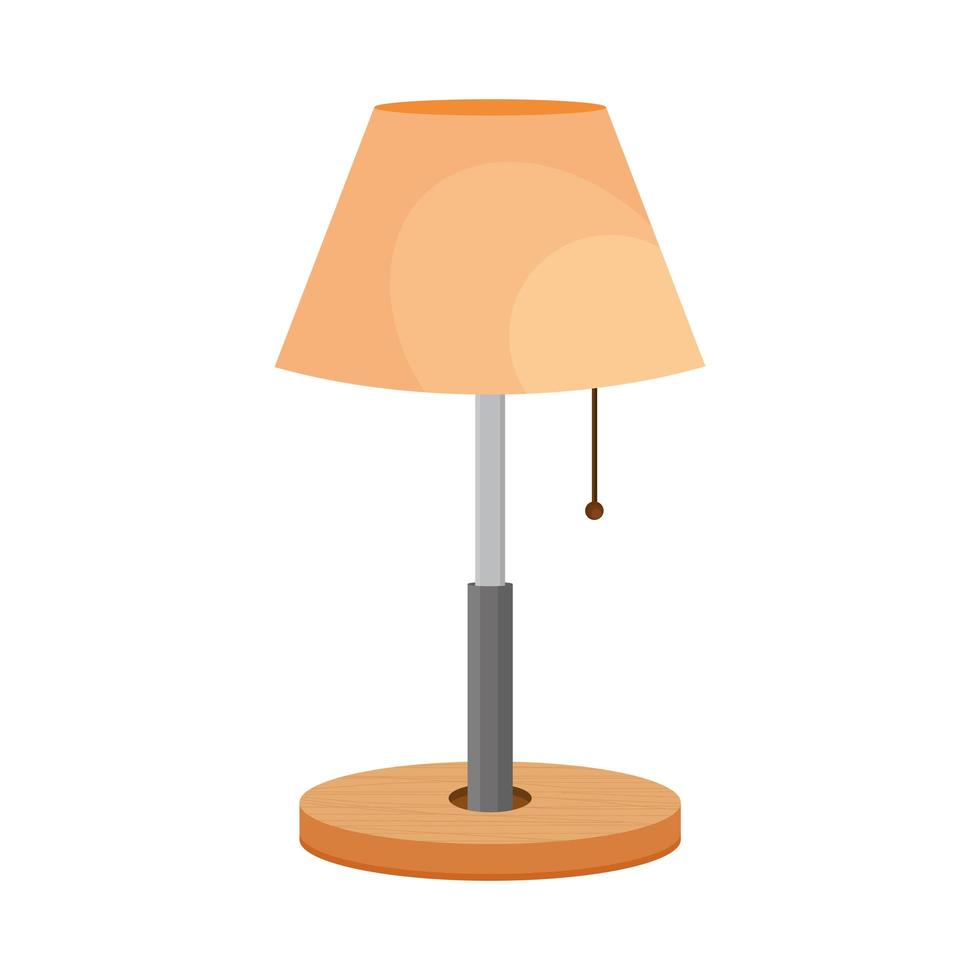 lamp huis icoon vector